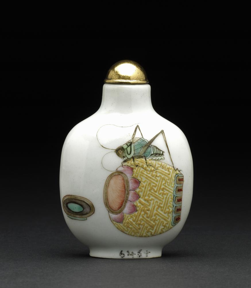 图片[2]-snuff-bottle; stopper BM-Franks.646.+-China Archive